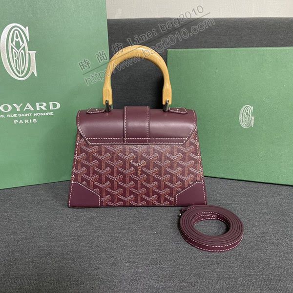 Goyard包 戈雅新款Sagon Mini手提女包 Goyard單肩斜跨女包  glg1020